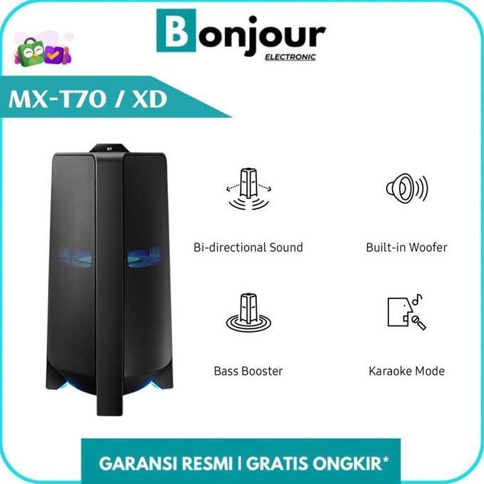 Samsung Sound Tower Mx T70 Party Karaoke Samsung Speaker Bluetooth Terbaru 