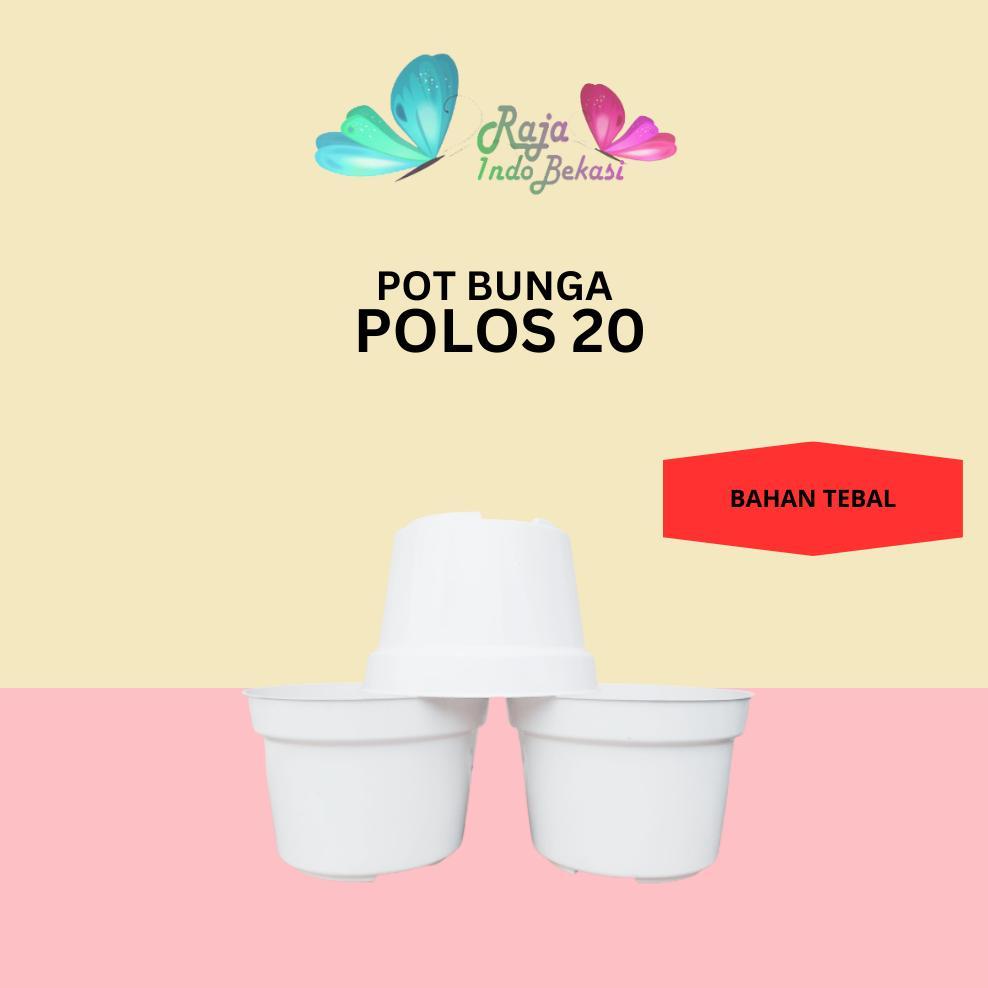 Promo Cod Pot Bunga Putih 20 Cm Termurah Pot Tanaman 20Cm Putih Murah ><