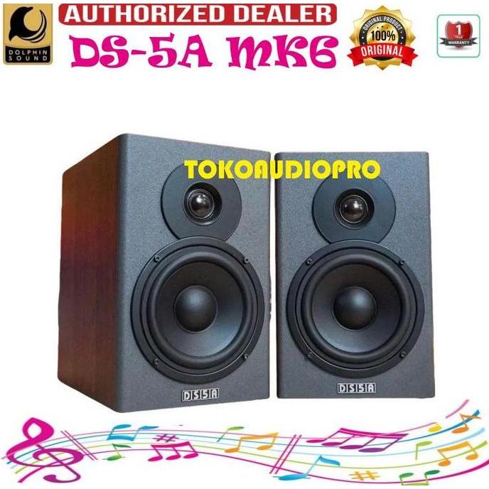 TERLARIS DOLPHIN SOUND DS5A SPEAKER AKTIF MONITOR STUDIO SPEAKER AKTIF DS-5A