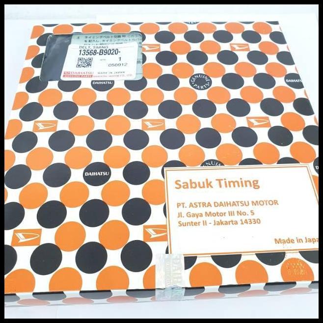 BEST DEAL TIMING BELT DAIHATSU TAFT GT-TARUNA 13568-B9020-000 
