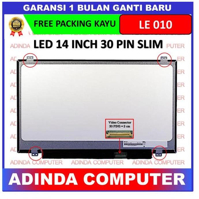 TERLARIS LCD LED Lenovo Thinkpad L440 S440 T440 T440P T450 14.0 30 Slim gratis ongkir