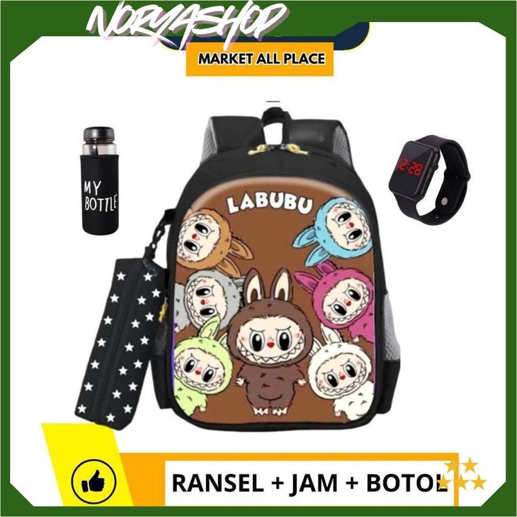 Tas Ransel Anak Karakter Labubu Viral Cocok Untuk Anak TK SD Bisa COD MAP Teratas
