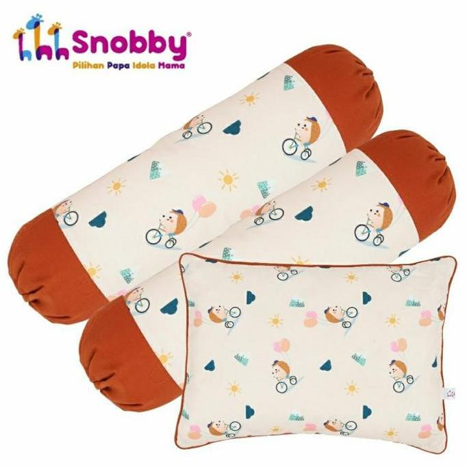 TERLARIS SNOBBY BANTAL GULING SET KIMMI SERIES 2 GULING + 1 BANTAL |  BANTAL GULING BAYI