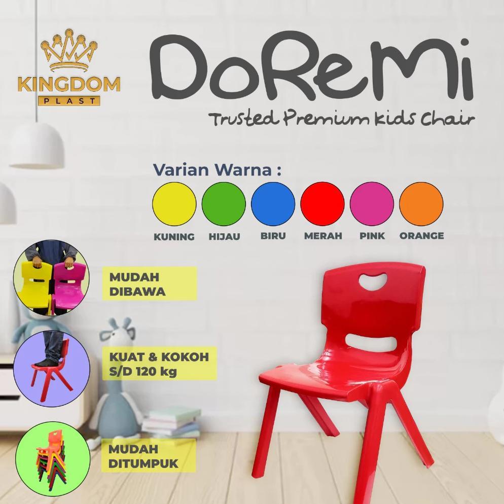 Bergaransi Kingdom Plast Kursi Anak Plastik Bangku Anak Plastik Tk Kursi Anak Paud Kursi Anak