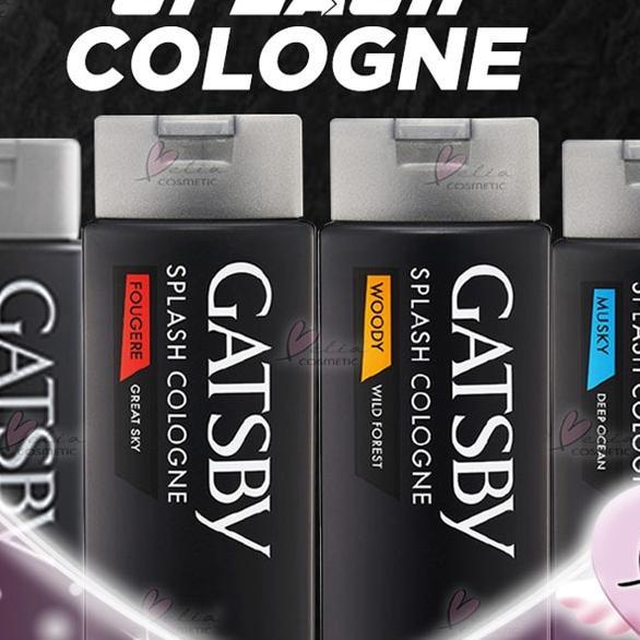 Belia Gatsby Splash Cologne 175Ml Eau De Toilette | Long Lasting Perfume | Parfum Cowo | Body Spray 