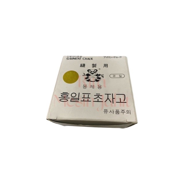 Kapur Jahit Panda Korea Lilin Putih Dan Kuning