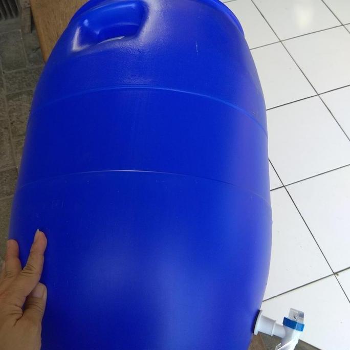 Tong 60+ kran/Gentong Air pakai Kran/Ember Air +Kran/Tempat Air +Kran KUN