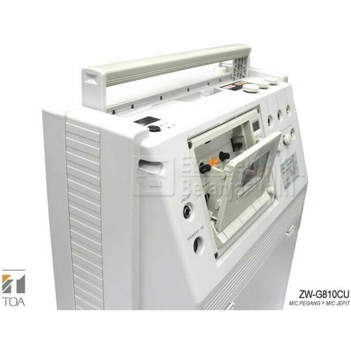 TERLARIS TOA ZW-G810CU - PORTABLE SOUND SYSTEM (2 MIC HANDHELD WIRELESS)