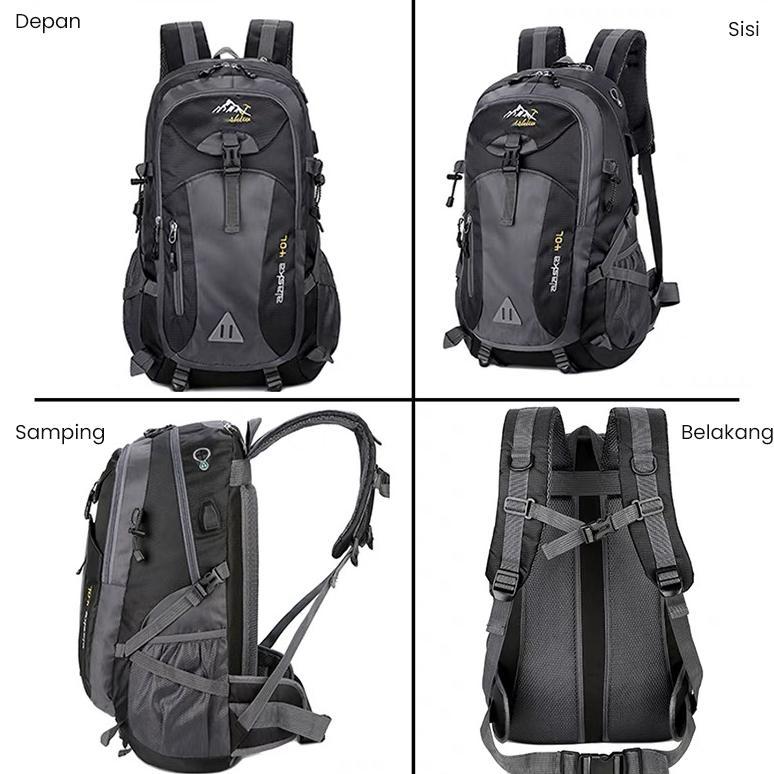 Limited Bopai 40L Tas Ransel Pria Backpack Cowok Sekolah Tas Sekolah Anak Laki Laki Tas Gendong Lapt