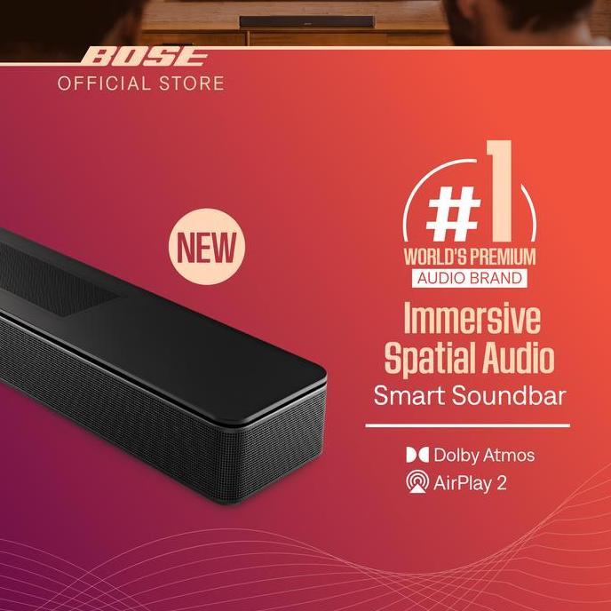 NUIFARM - BOSE SMART SOUNDBAR WITH DOLBY ATMOS FOR PREMIUM HOME THEATER