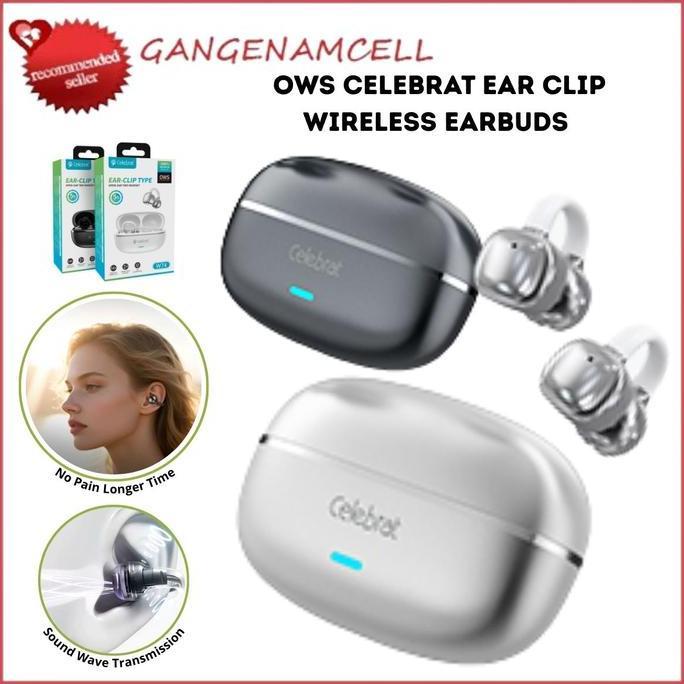 MORIFOYU OWS Celebrat W74 Bluetooth 5.4 Ear Clip Wireless with Directional Sound Tech Premium