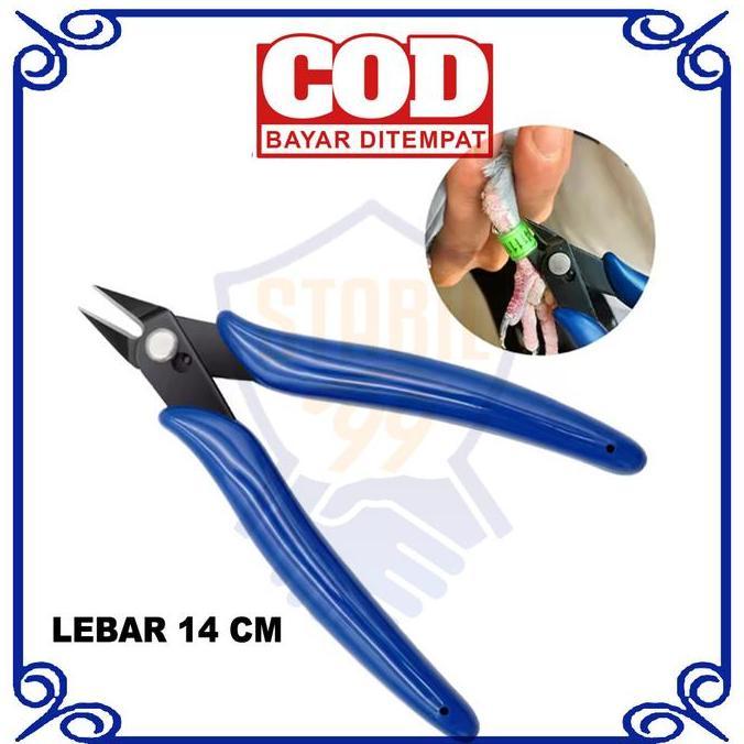 MORIFOYU Alat Pemotong Logam Cincin Tang Gunting Ring Apbn Burung Murai Kenari Ciblek Konin Merpati 