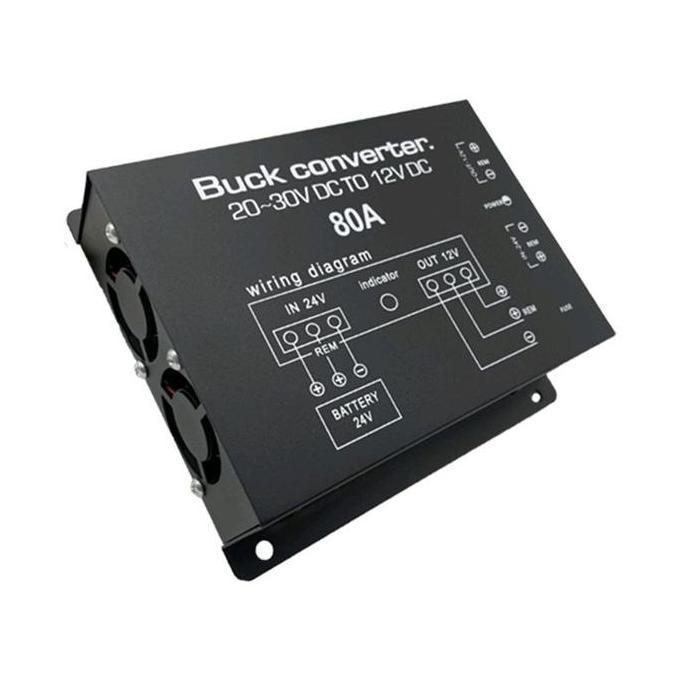 Sale Converter Step Down Dc-Dc 24V To 12V 100A 80A 60A Hight Quality Step Down 24V To 12V