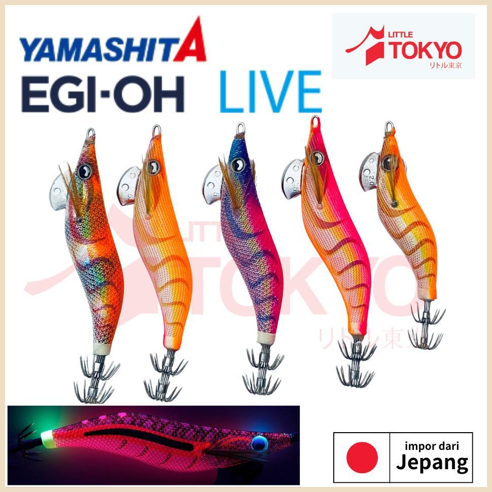 Umpan Yamashita Egi OH Live Global Color 2.0 2.5 Squid Jig Eging Mancing Cumi Sotong ORIGINAL JEPANG