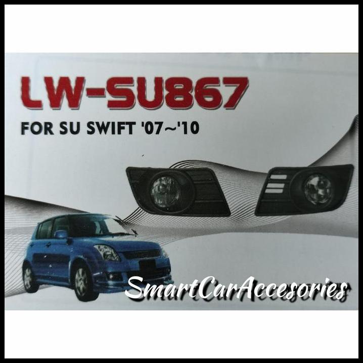 TERLARIS LAMPU KABUT BUMPER FOGLAMP FOG LAMP SUZUKI SWIFT 2007 2008 2009 2010 !!!!!