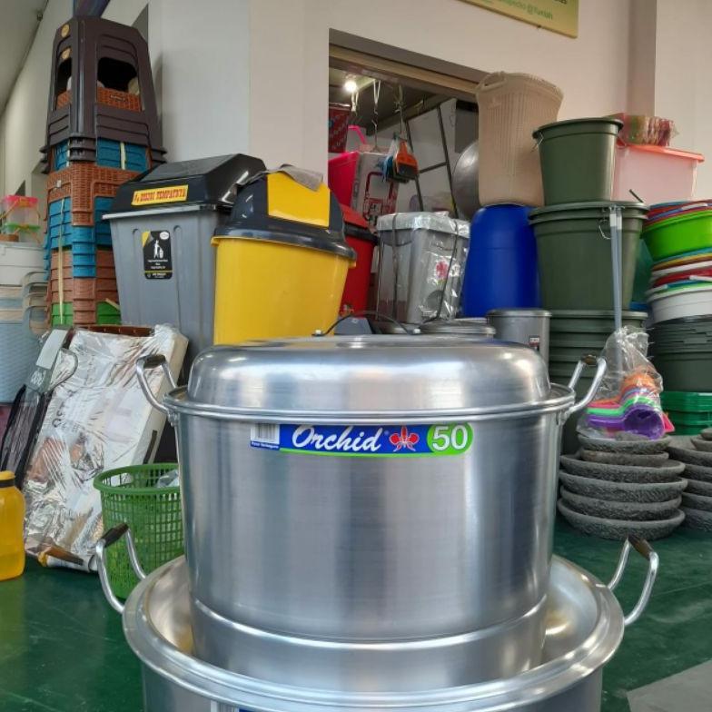 [Reguler] Orchid - Dandang Penanak Nasi / Panci Langseng Nasi No 50 / 20 Liter Terlaris