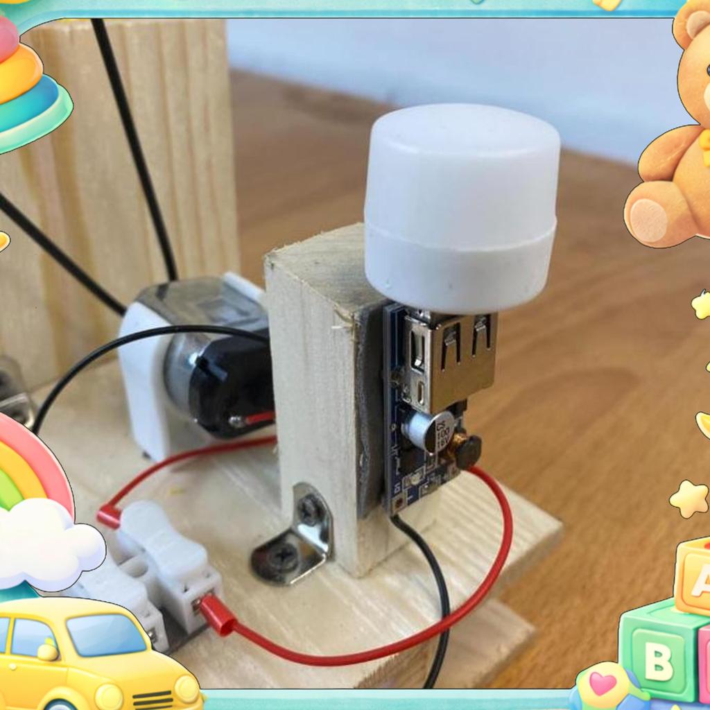 Kit Edukasi Plta Mini Kincir Air Water Turbine Generator