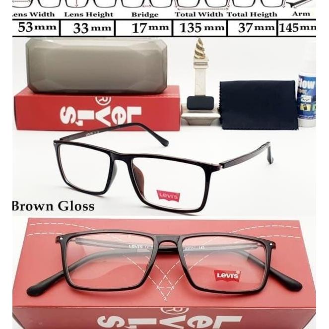 frame elastis minus LEVIS frame kacamata elastis frame flexible levis