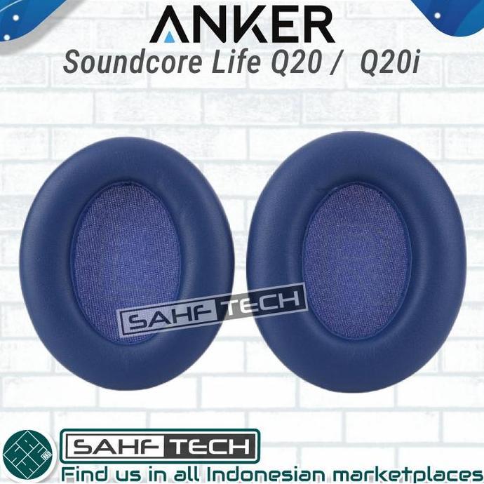 Bantalan Busa Anker Soundcore Life Q20 / Q20BT / Q20i / Q20+ Earpad Earcup Ear Pad Cup Cushion Foam 