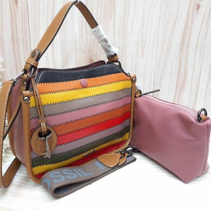 New TAS FOSSIL WANITA RAINBOW 3707