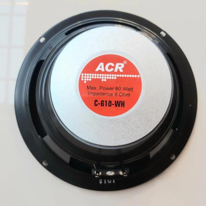 Original ACR 610 SPEAKER 6 INCH WOOFER ACR 610 C610WH C-610-WH 60watt