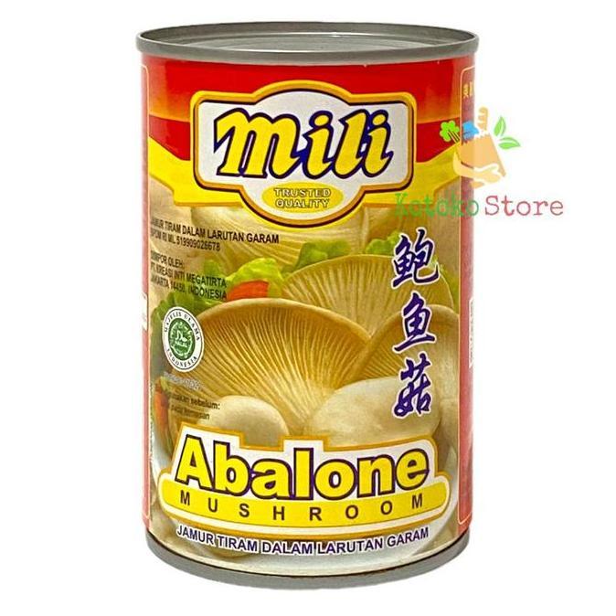 Mili Abalone Mushroom Kaleng / Mili Jamur Tiram Abalone Kaleng 400gr