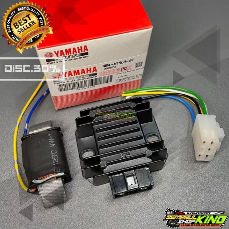 Sepaket Pengisian Fullwave Rx king Spol Dan Kiprok NMAX Original Sepaket Soket Pnp Rxking Rxs Rxk Yt