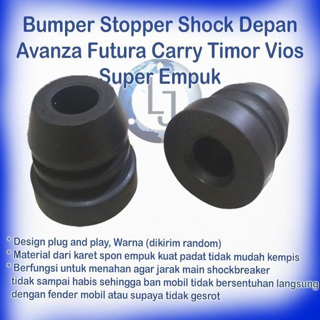 NEW Bumper Stopper Shock Depan super empuk  Avanza Futura cary Timor Vios dll 1set isi 2 [terbaik][t