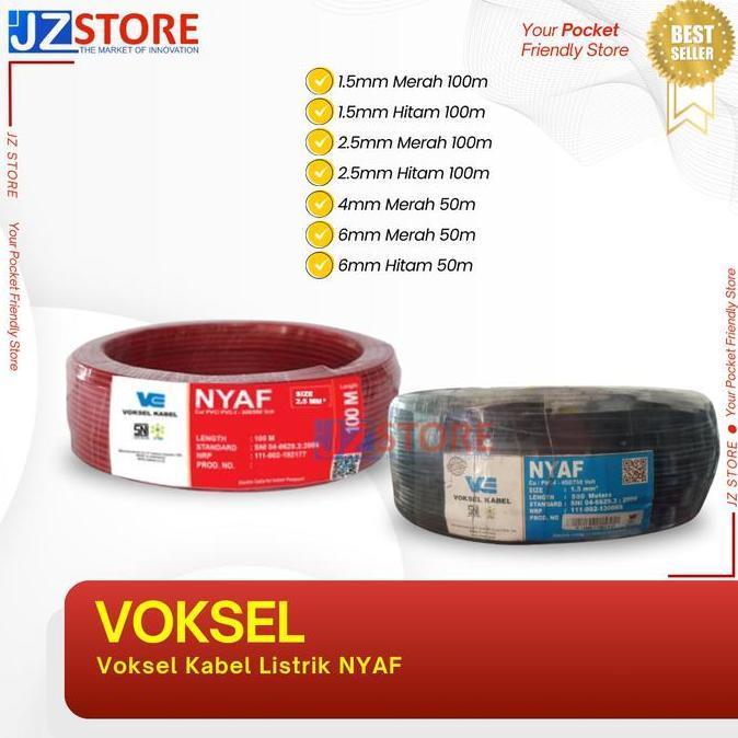 NEW Voksel Kabel Listrik NYAF