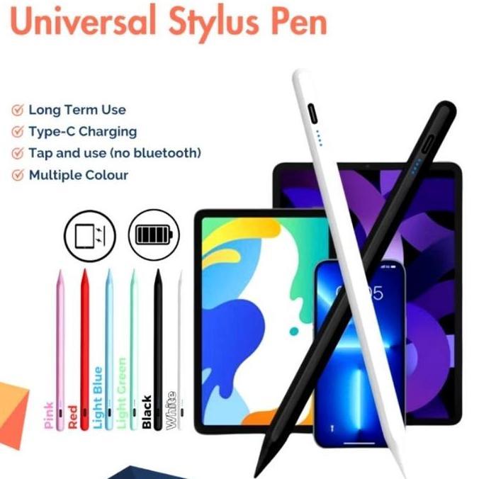 Stylus Pen Universal Android Ios Windows Tablet Magnetic Touch Screen