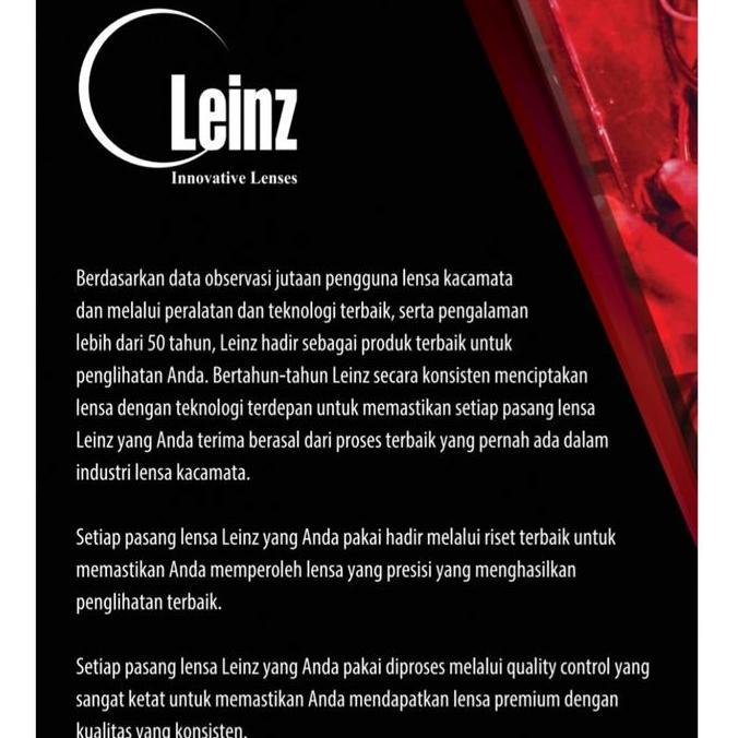 LENSA PROGRESSIVE PROGRESIF LEINZ STARTER 2 UV420 impact blueray