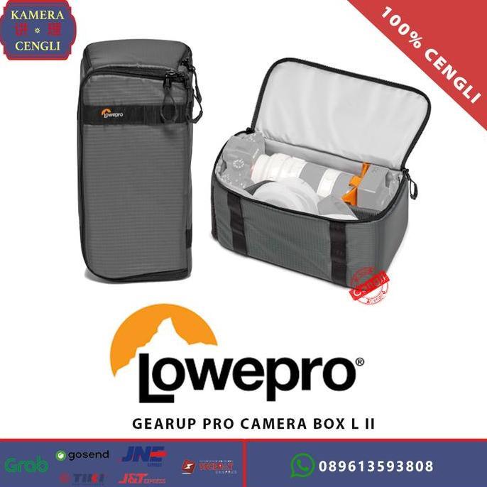 TERLARIS LOWEPRO GEARUP PRO CAMERA BOX L II LOWEPRO GEAR UP CAMERA CUBE - RESMI