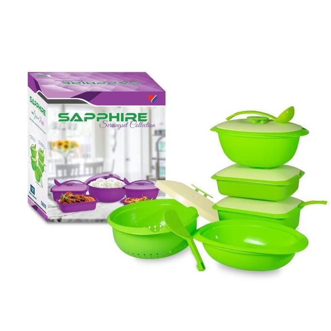 TERLARIS SAPPHIRE SERVING SET COLLECTION TEMPAT LAUK SAYUR SET