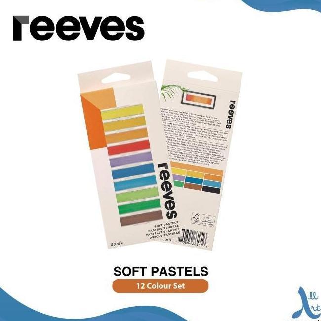 Reeves Soft Pastel Set 12 Colors