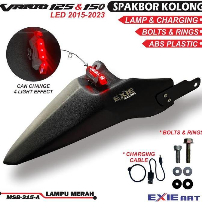 Spakbor Kolong Vario 125 New 2023 -  Spakbor Belakang Vario 125 New - Aksesoris Motor Vario