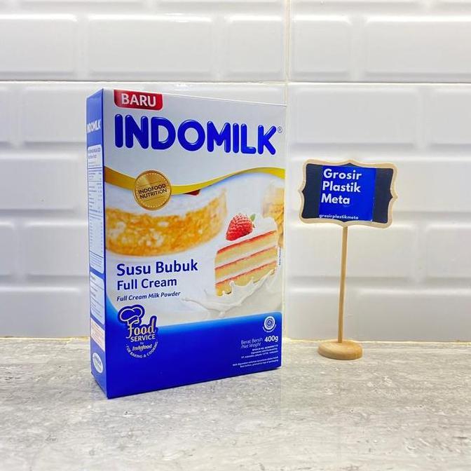 lydiaowbear - indomilk susu bubuk full cream 400gram / bubuk full cream / indomilk 250gram / susu ku
