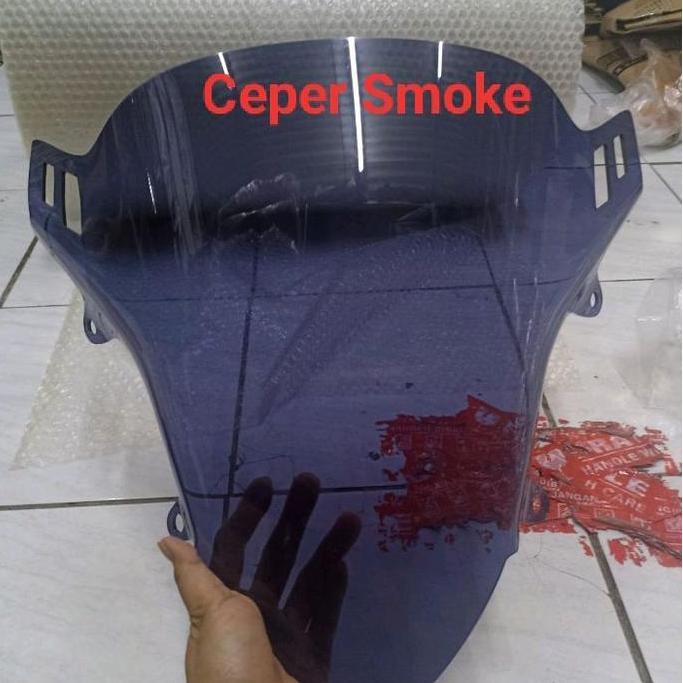 Visor Honda Pcx 2021-2024,Visor Honda Pcx 160 Model Ceper Bening & Smoke, Visor Whinshield Untuk Mot