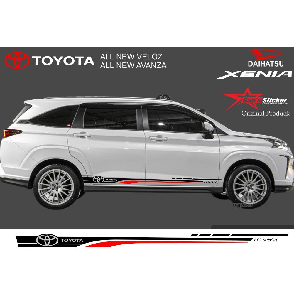 NEW STICKER ALL NEW AVANZA 2022 2023 STICKER ALL NEW VELOZ 2022 2023 [terbaik][terlaris]