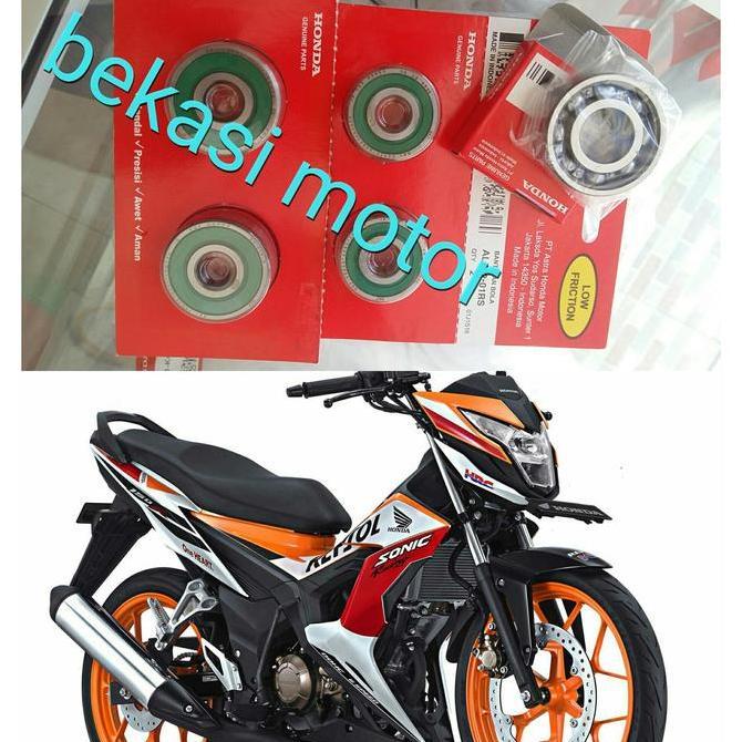 Bearing Velg Roda Depan Belakang Honda Sonic 150R Original 1Set Isi 5 Murah