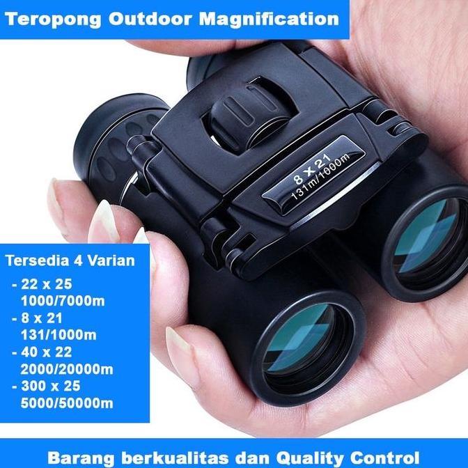 Teropong Binocular Teropong Tactical High Quality Magnification GM