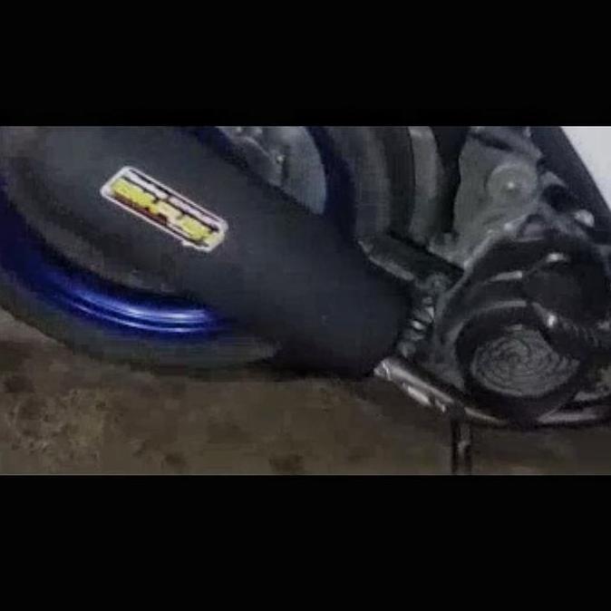 Knalpot Standar Racing Empush Exhaust MP7 Mpring Honda Beat Scoopy