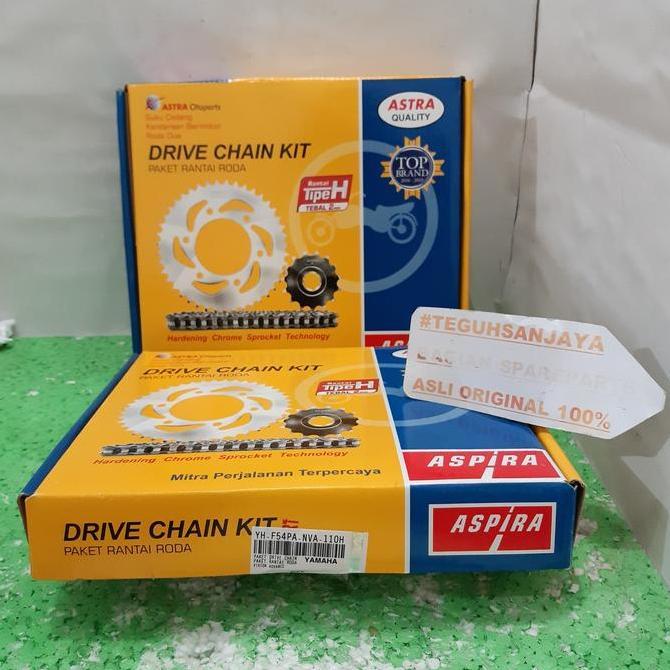 Promo Gir Set / Gear Set Nva New Vixion Advance Asli Original Aspira Cod