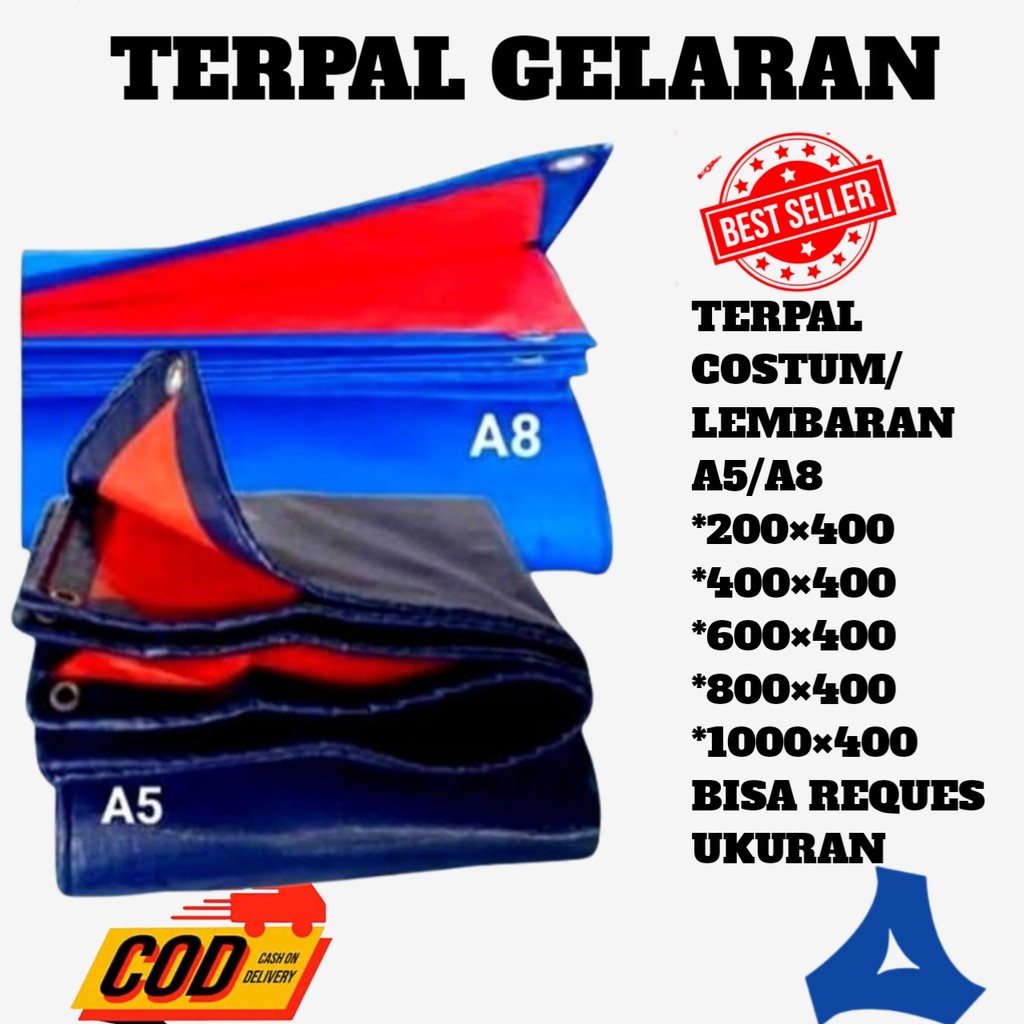 TERPAL L;EMBARA PADI AMPARAN ACARA TENDA ATAP MOBIL DAN LAIN LAIN
