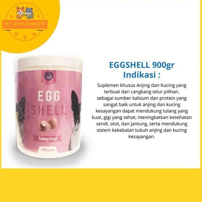 EGGSHELL 900GR / KALSIUM ANJING KUCING