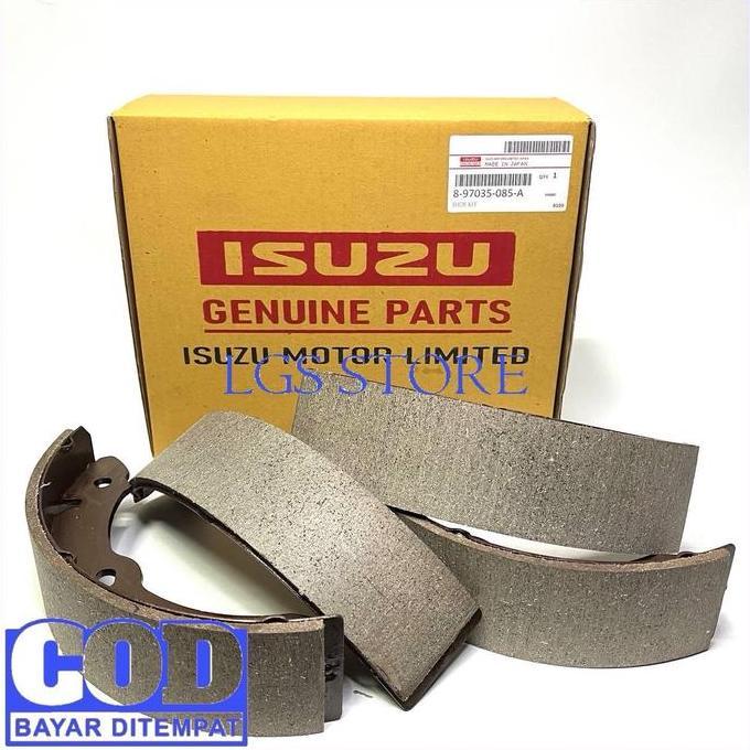 BRAKE SHOE NHR55 - BRAKE SHOE ISUZU NHR55 ELF - KAMPAS REM DEPAN BELAKANG ISUZU NHR55 ELF