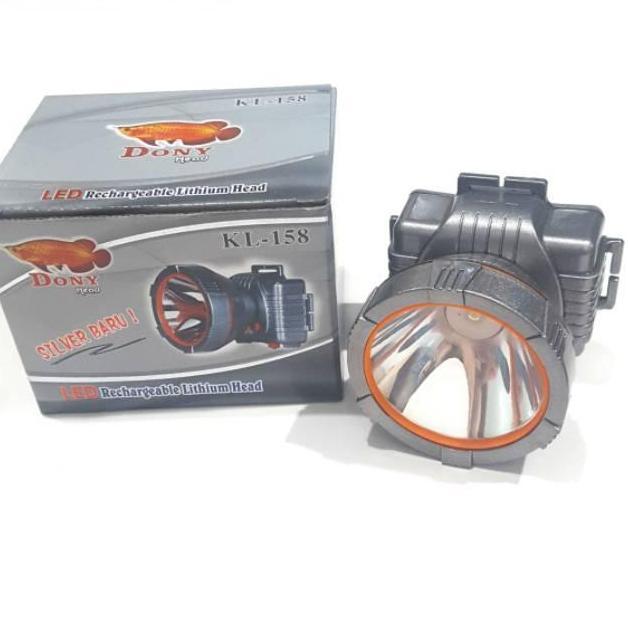 Dony Kl-158 Headlamp Senter Kepala Led Original