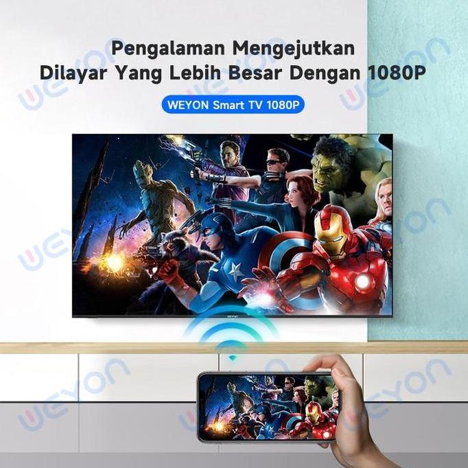 Grosir [Smart Tv Animax / Weyon 27 Tanpa Packing Kayu ]Animax / Weyon 27 Inch Tv Led  Android 14.0 F