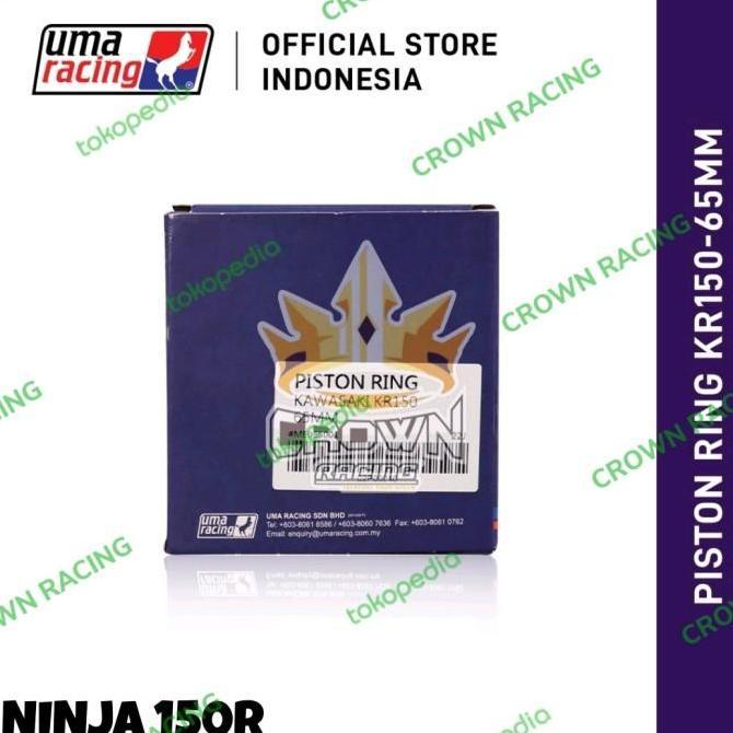 Ring Piston Uma Racing 65mm Kawasaki Ninja 150R KR R Motor Motorcycle