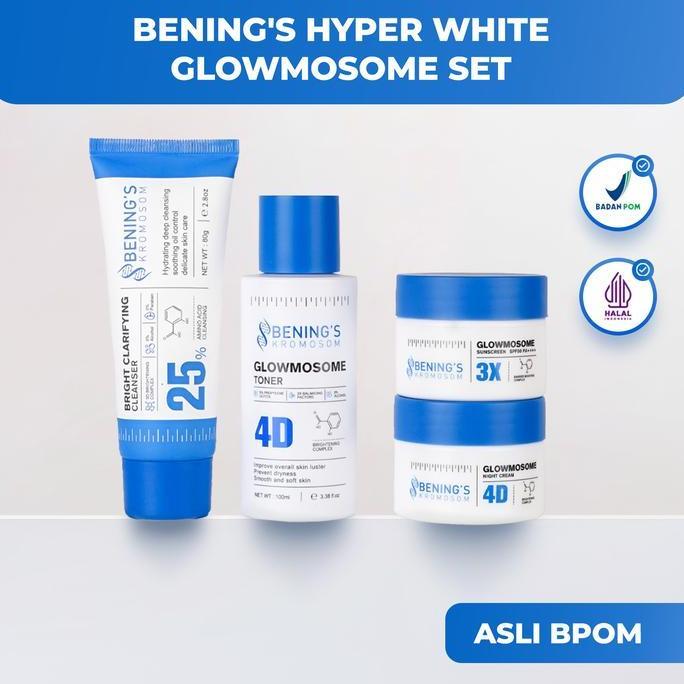 danistoreempat - (live special dr. oky) bening's paket kromosom hyper white glowmosome set