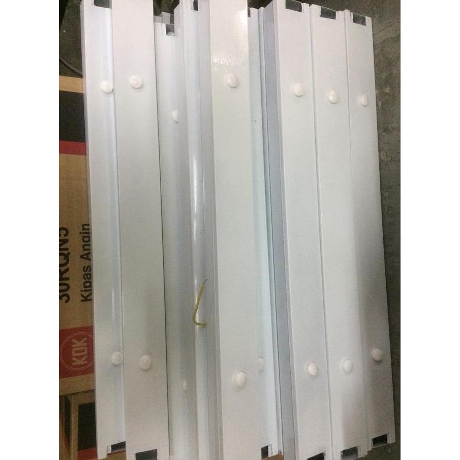 Baru 40 Set Kap Balok 36 Watt + Komponen / Kap Balok TL 36 W + Lampu jualkabeldan844 Ayo Beli